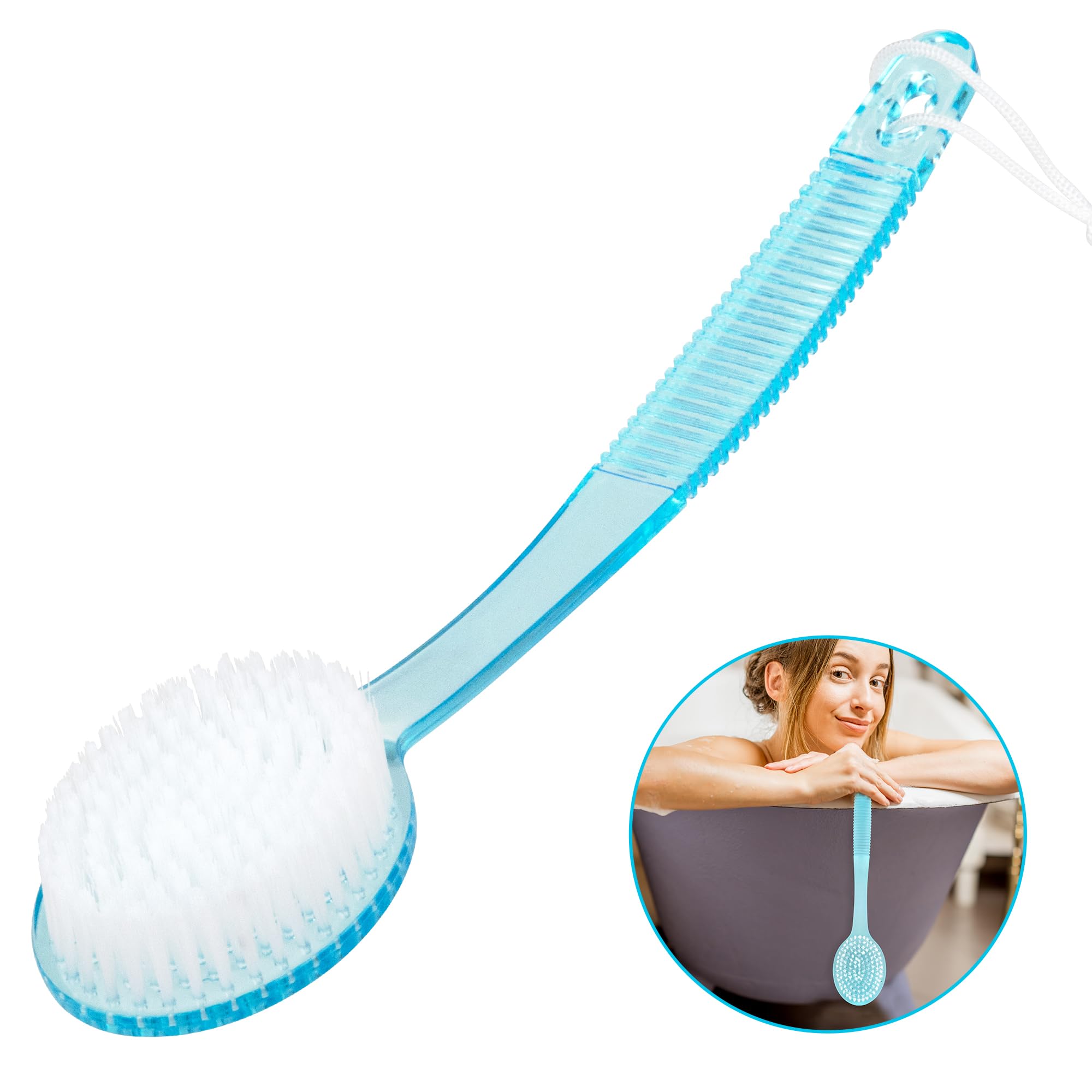 DecorRack cepillo con cuerda para colgarlo tras el uso