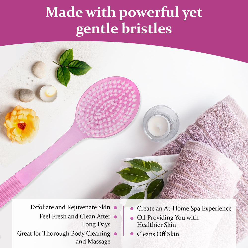 DecorRack cepillo de ducha para exfoliar el cuerpo y revitalizar la piel.