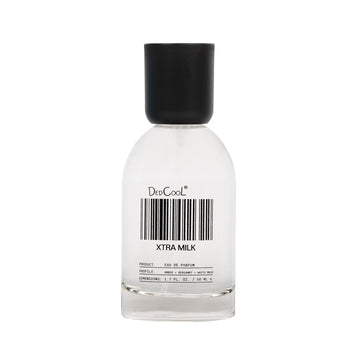 DedCool Xtra Milk: botella de vidrio elegante para uso diario.