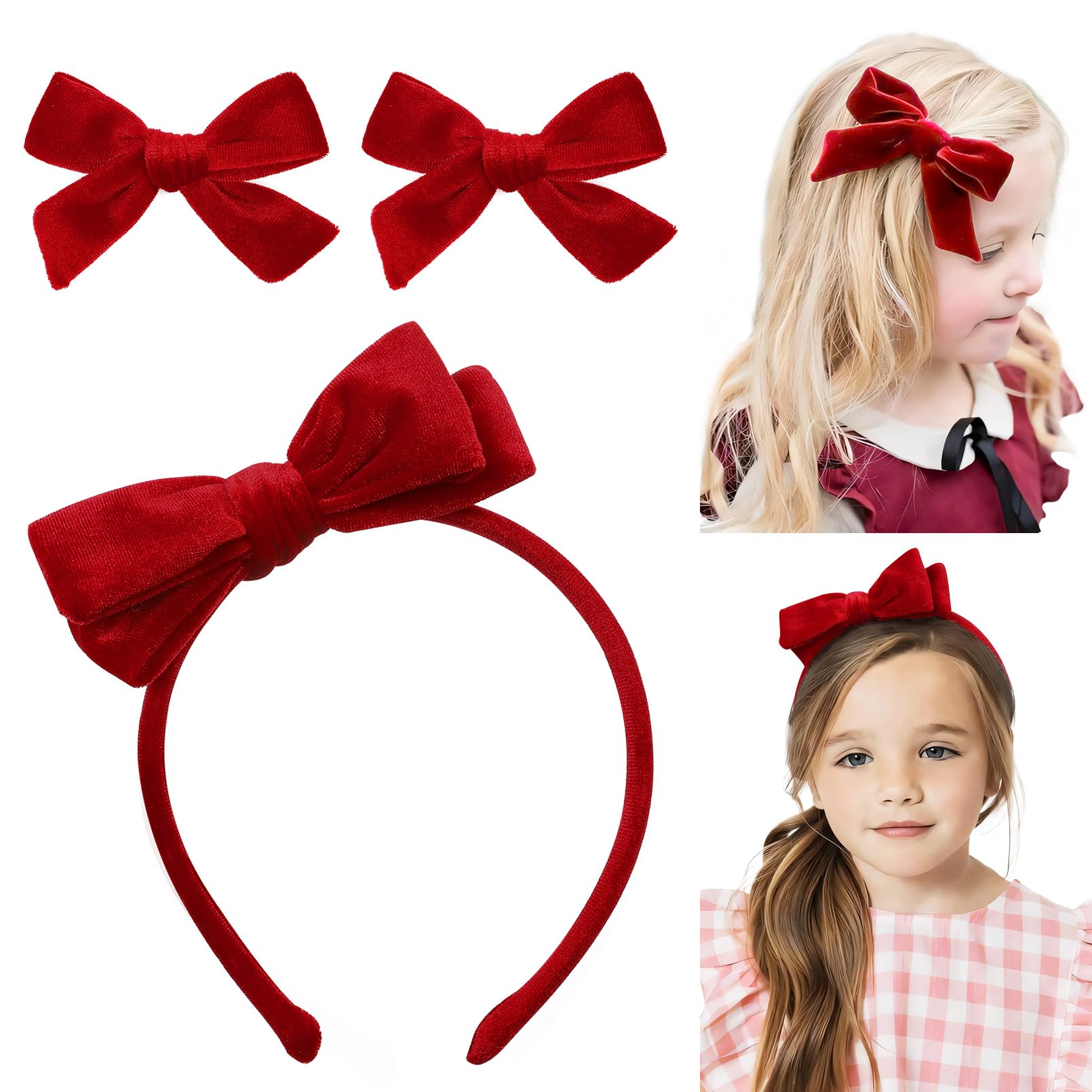 DEEKA pack looks velvet rojo, combina con varias prendas.