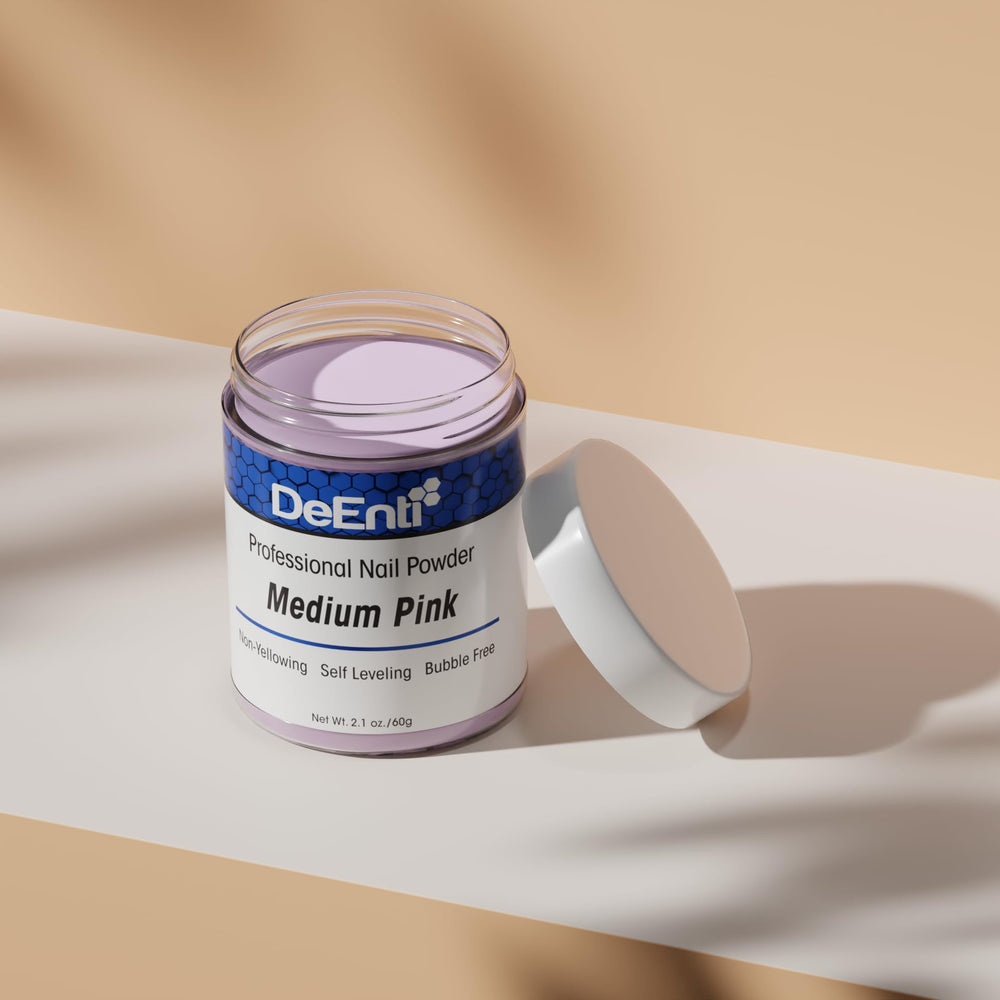 DeEnti aplicación con monómero: mezcla estable y desorden mínimo durante la manicura.