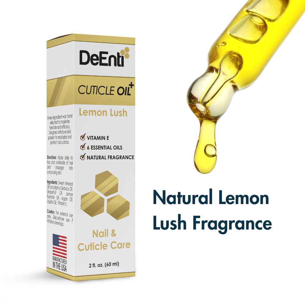 DeEnti huile cuticules appliquée pour nourrir et hydrater les cuticules