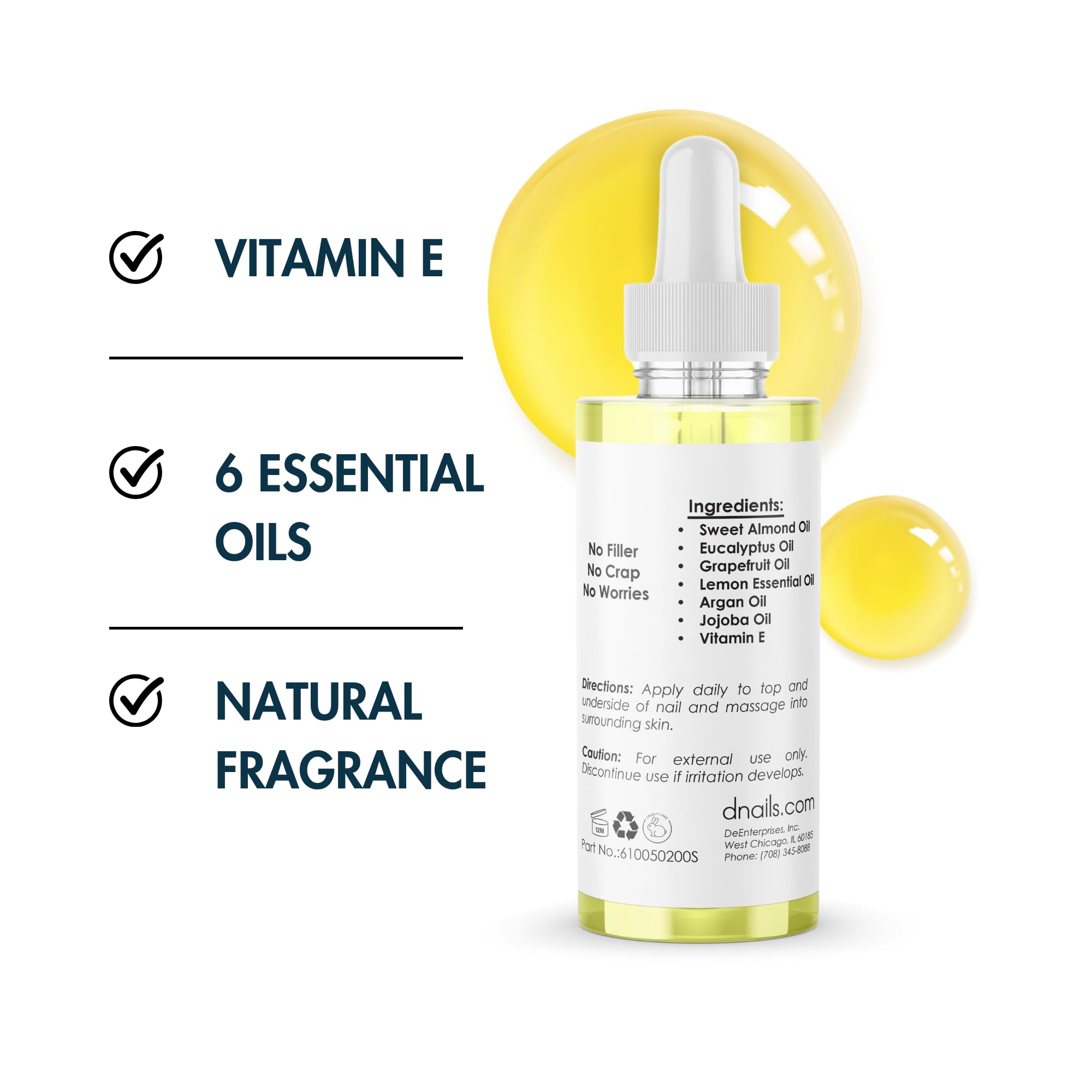 DeEnti kit entretien cuticules sur table de manucure à domicile