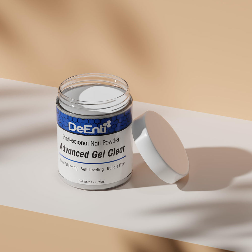 DeEnti polvo acrílico 2oz durabilidad prolongada para uñas.