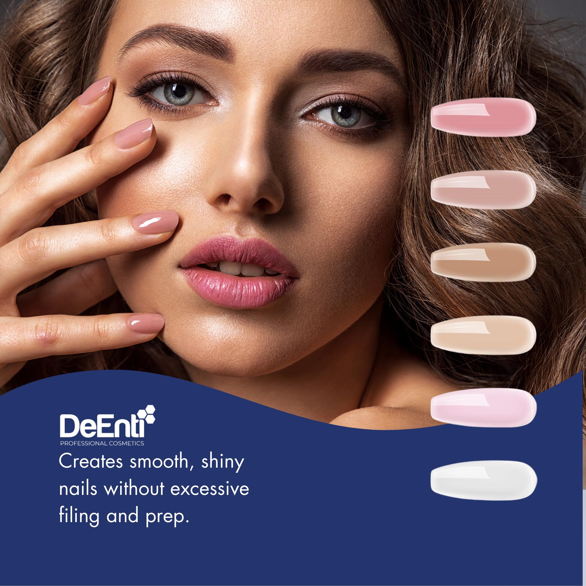 DeEnti Poudre Acrylique compatible monomere, resultat professionnel.