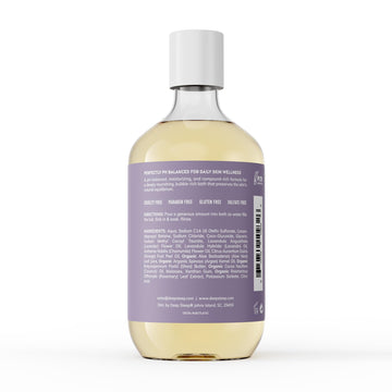 Deep Steep Bano Lavanda Manzanilla: vertido de burbujas aromáticas en agua tibia
