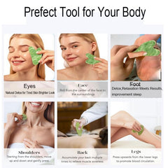 Deepcolorpy definición maxilar con masaje suave para contorno facial.