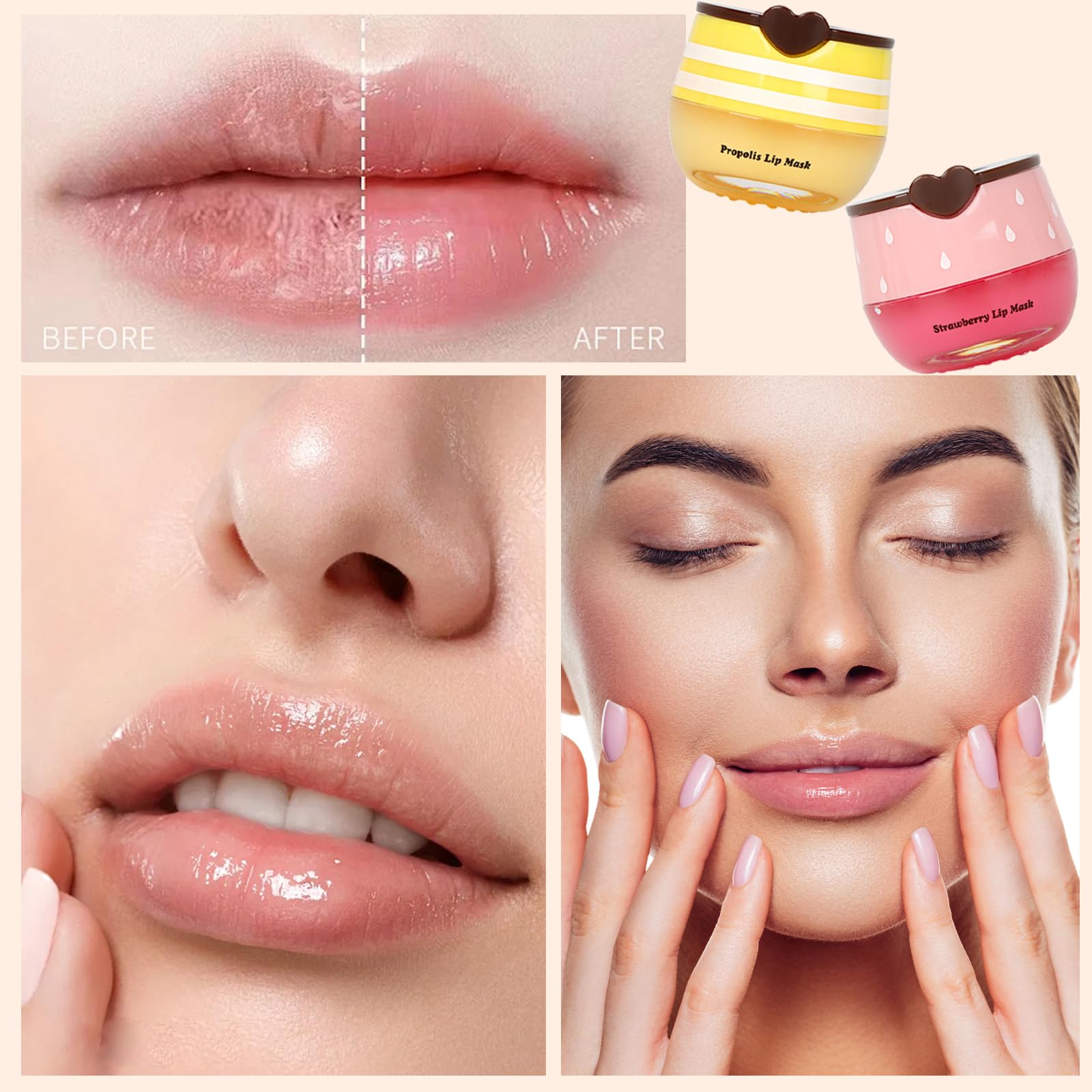 Bálsamo labial Deepmind textura sedosa para labios suaves
