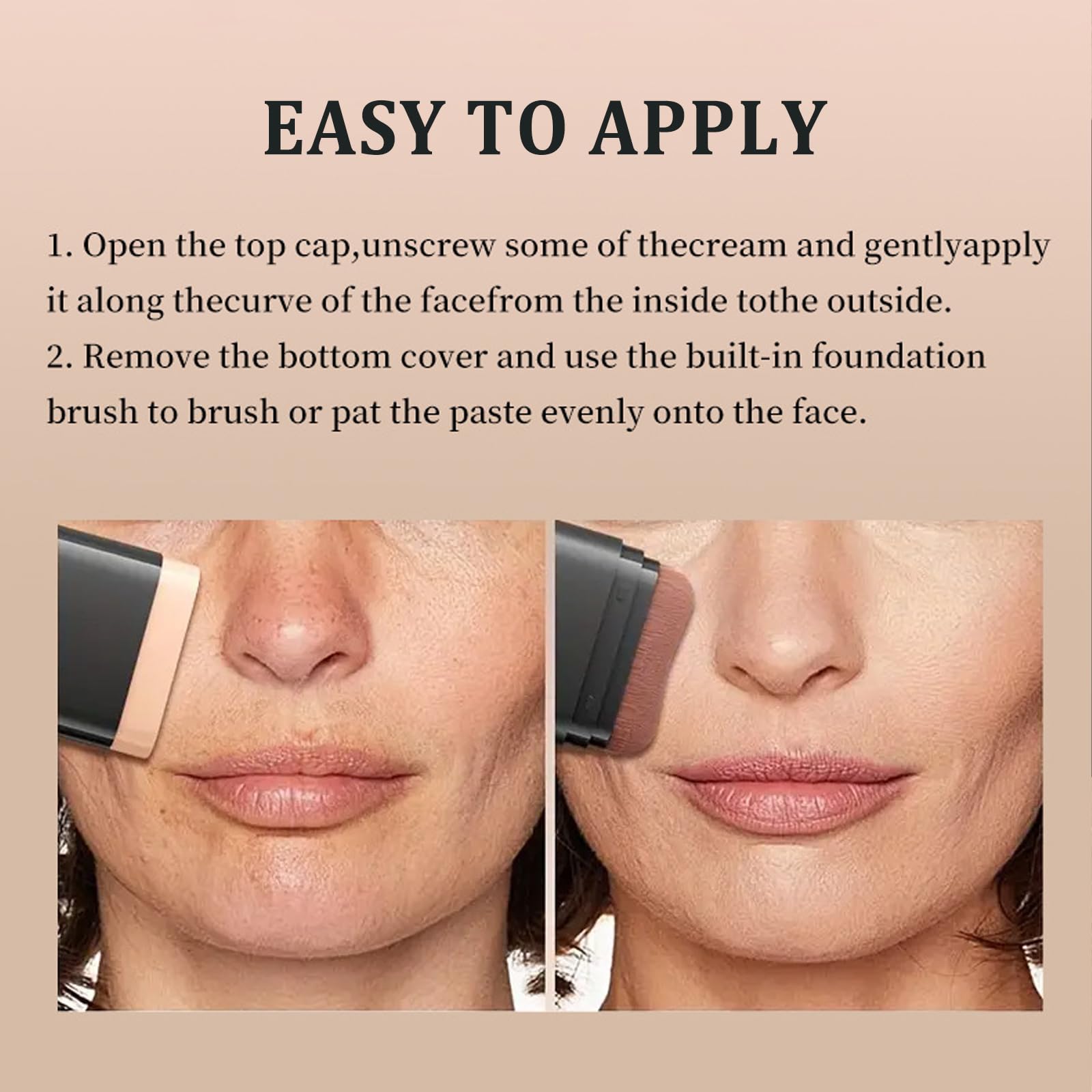 Deepmind Face Foundation Stick contorno para nariz y pliegues.