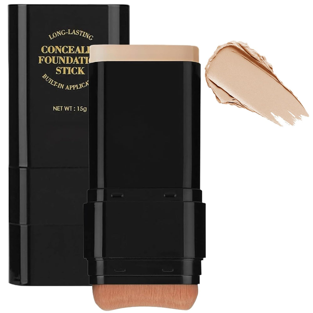 Deepmind Face Foundation Stick, doble extremo para aplicación rápida y cobertura uniforme.