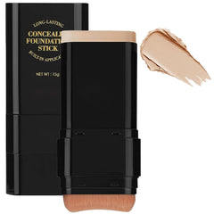 Deepmind Face Foundation Stick, doble extremo para aplicación rápida y cobertura uniforme.