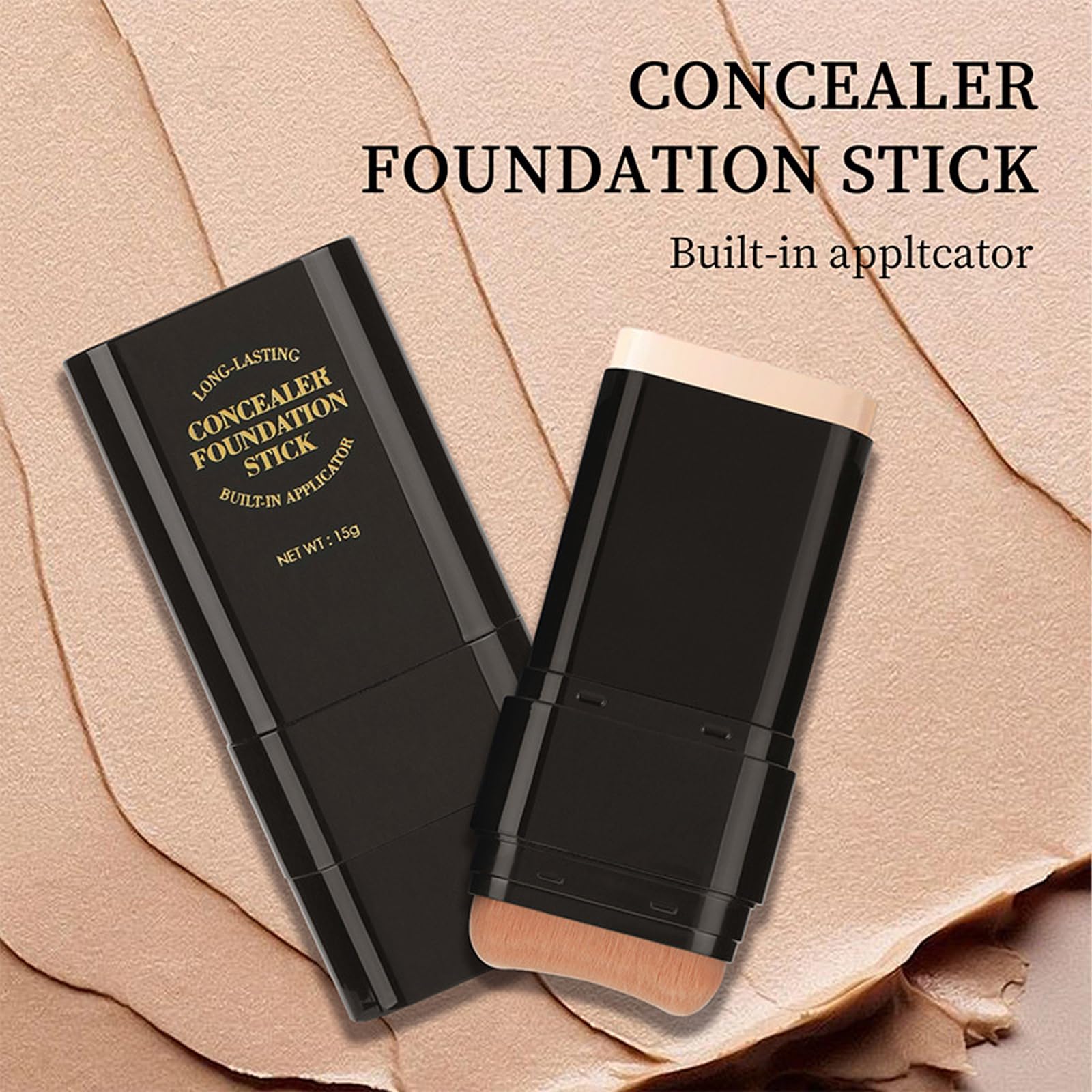 Deepmind Face Foundation Stick se adapta al tono de piel para un resultado natural.