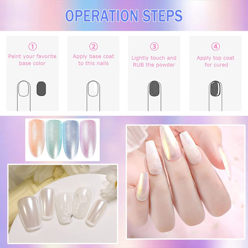 Deepmind White Pearl Chrome, base de colores para efectos holográficos.