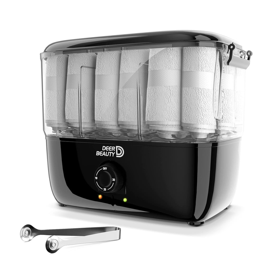 DEER BEAUTY humectador de toallas frontal ideal para salones y spas