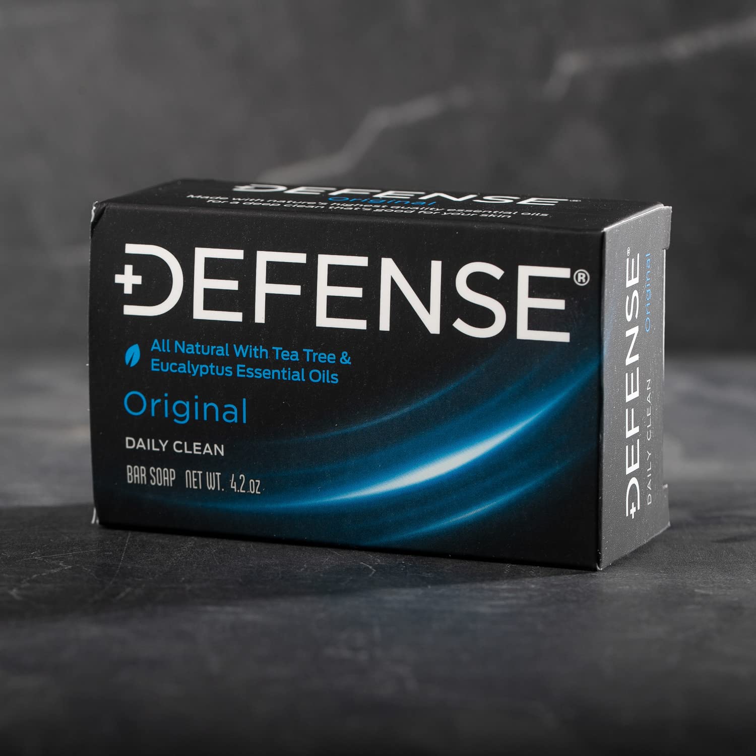 Defense Soap producto: enjuague fácil y rápido deja la piel limpia.