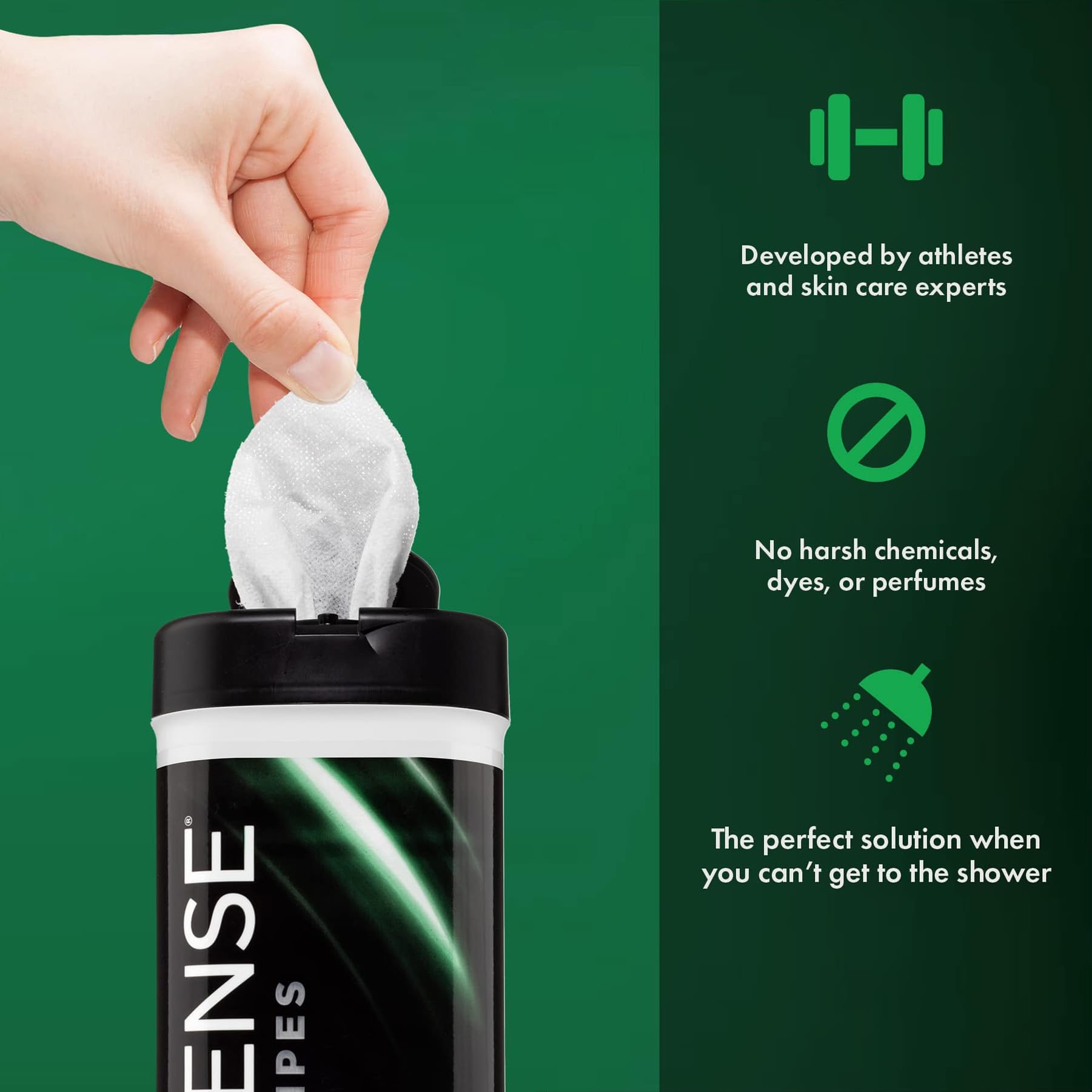 Defense Soap envase práctico de 40 unidades, ideal para entrenamientos.