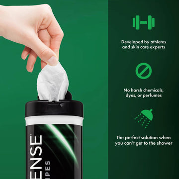 Defense Soap envase práctico de 40 unidades, ideal para entrenamientos.