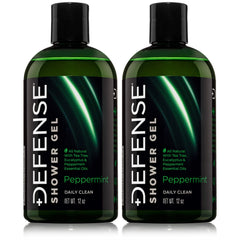 Bouteille Defense Soap, gel douche menthe-arbre à thé, fraîcheur après l'entraînement.
