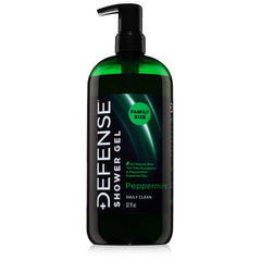Defense Soap jabón de cuerpo con menta y arbol de te para piel fresca