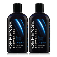 Defense Soap Lait-Douche Arbre à Thé Bouteille 12oz, hydratant et nettoyant en profondeur.