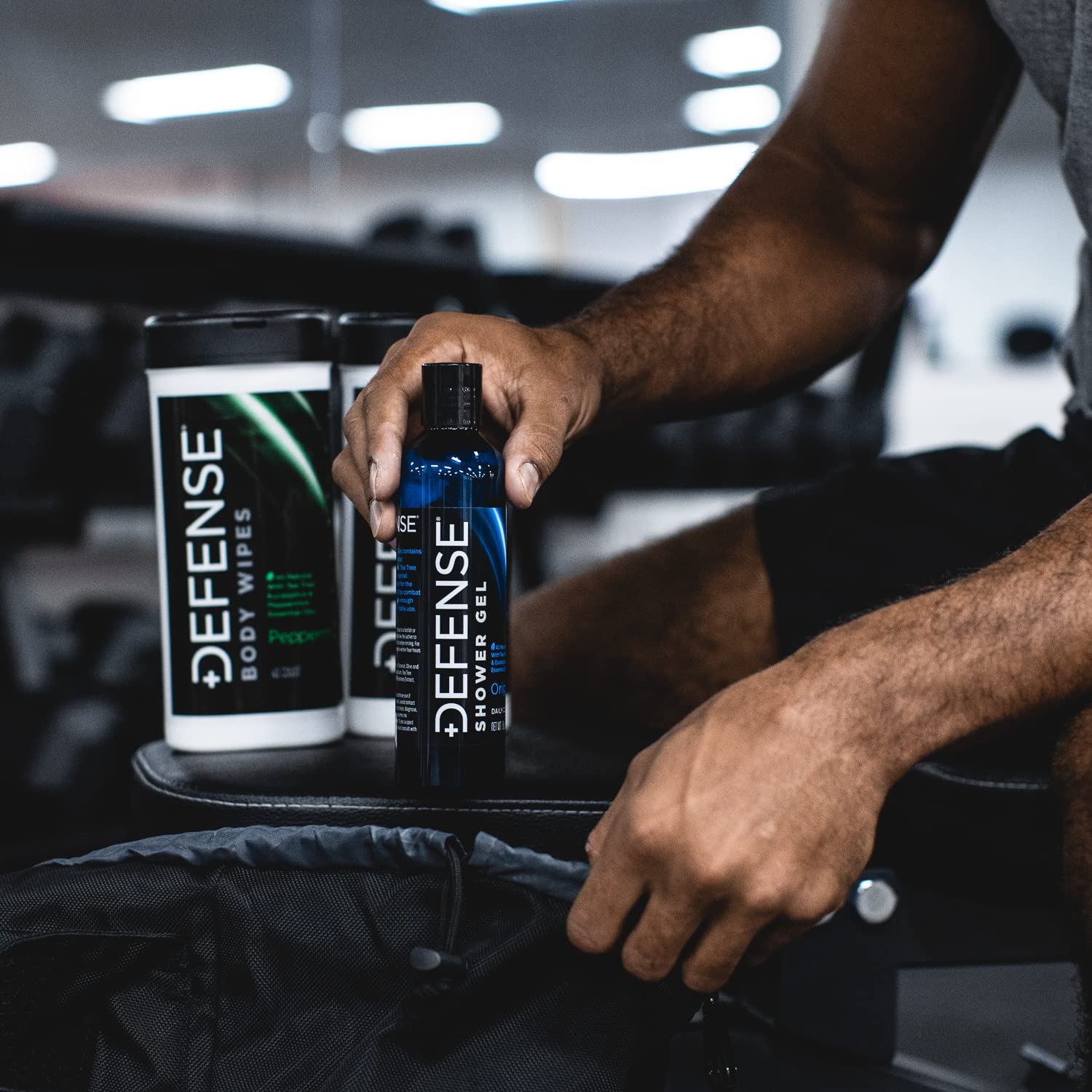 Defense Soap Tea Tree Body Wash vegan and non-GMO branding emphasizes ethics.