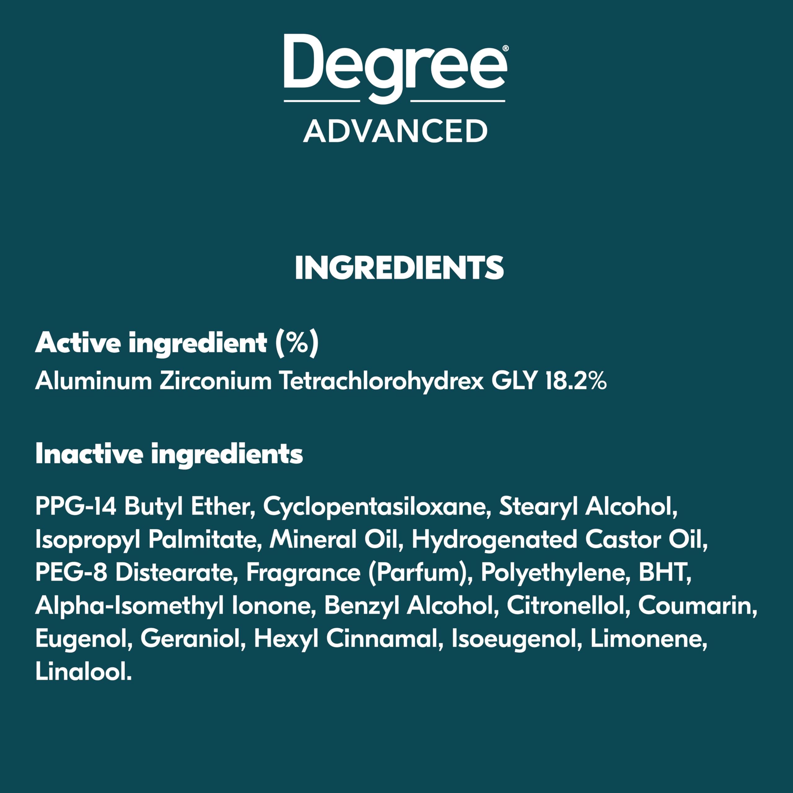 Desodorante Degree Ultra Fresh Cool Rush en barra para ritmo de vida activo.