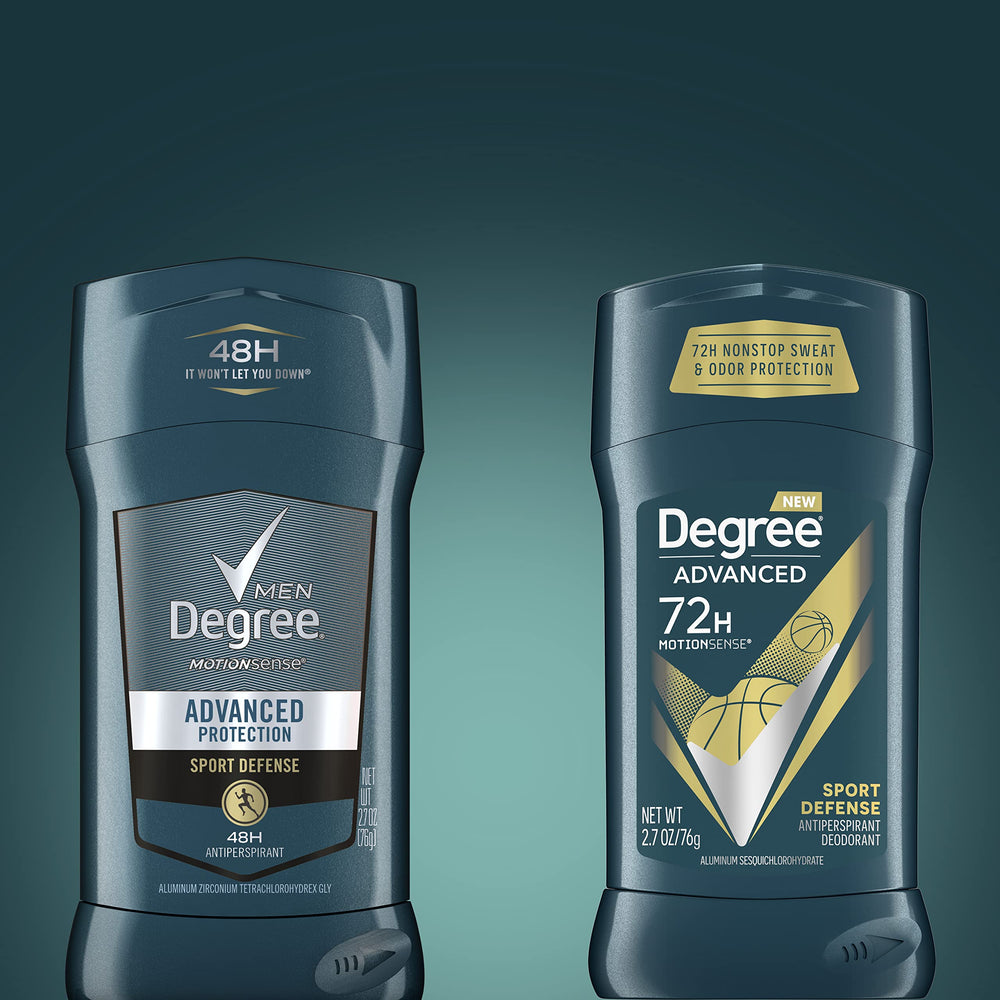 Degree Men Advanced Sport Defense perfecto para entrenamiento intenso y actividad prolongada