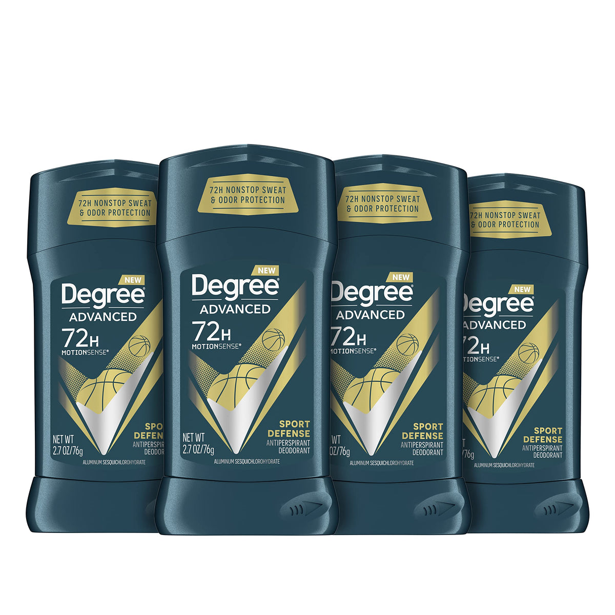 Degree Men Advanced Sport Defense desodorante en barra ofrece protección de 72 horas para entrenamientos intensos