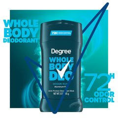 Degree desodorante hombre Absorbe sudor con polvo absorbente
