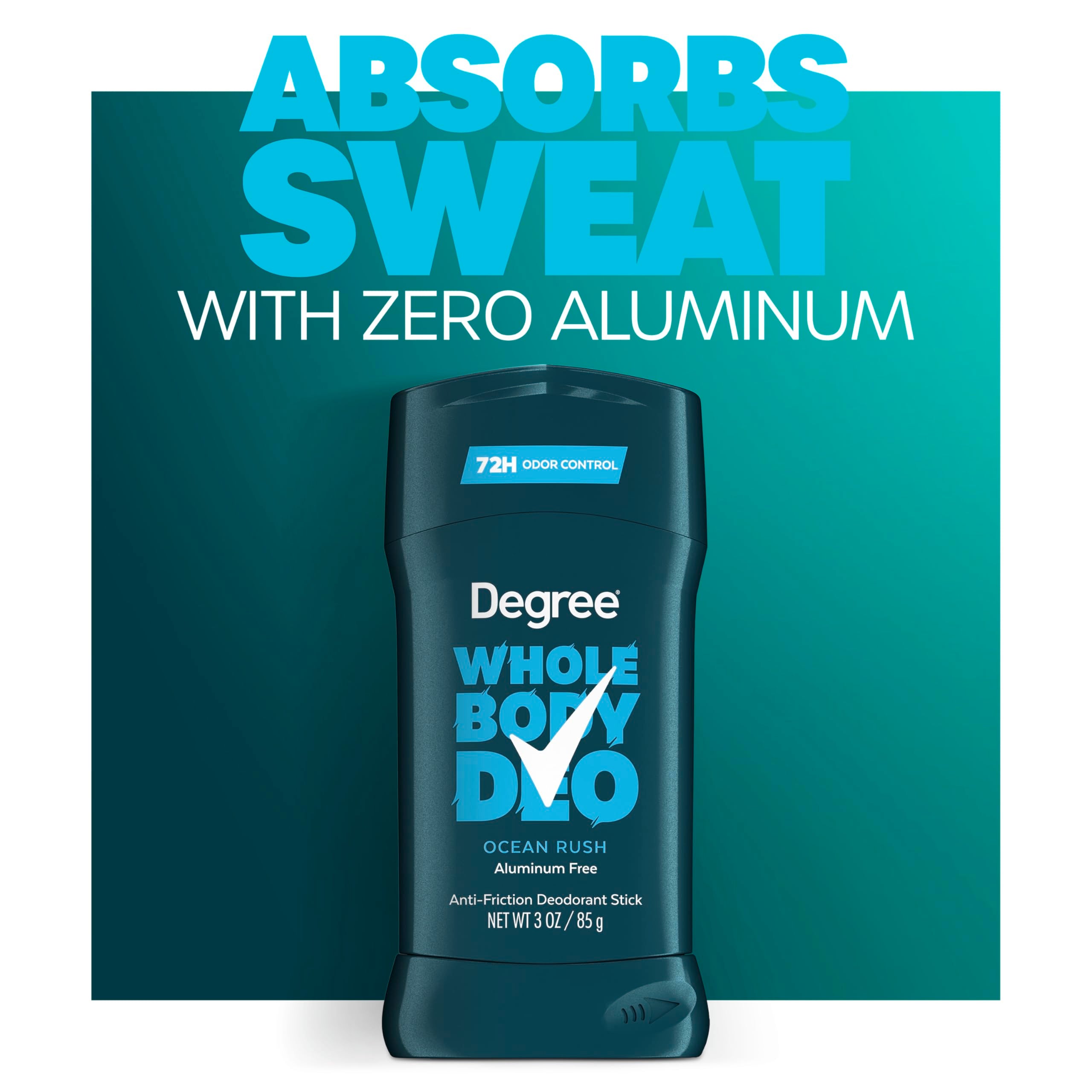 Degree desodorante hombre Libre de aluminio para uso diario