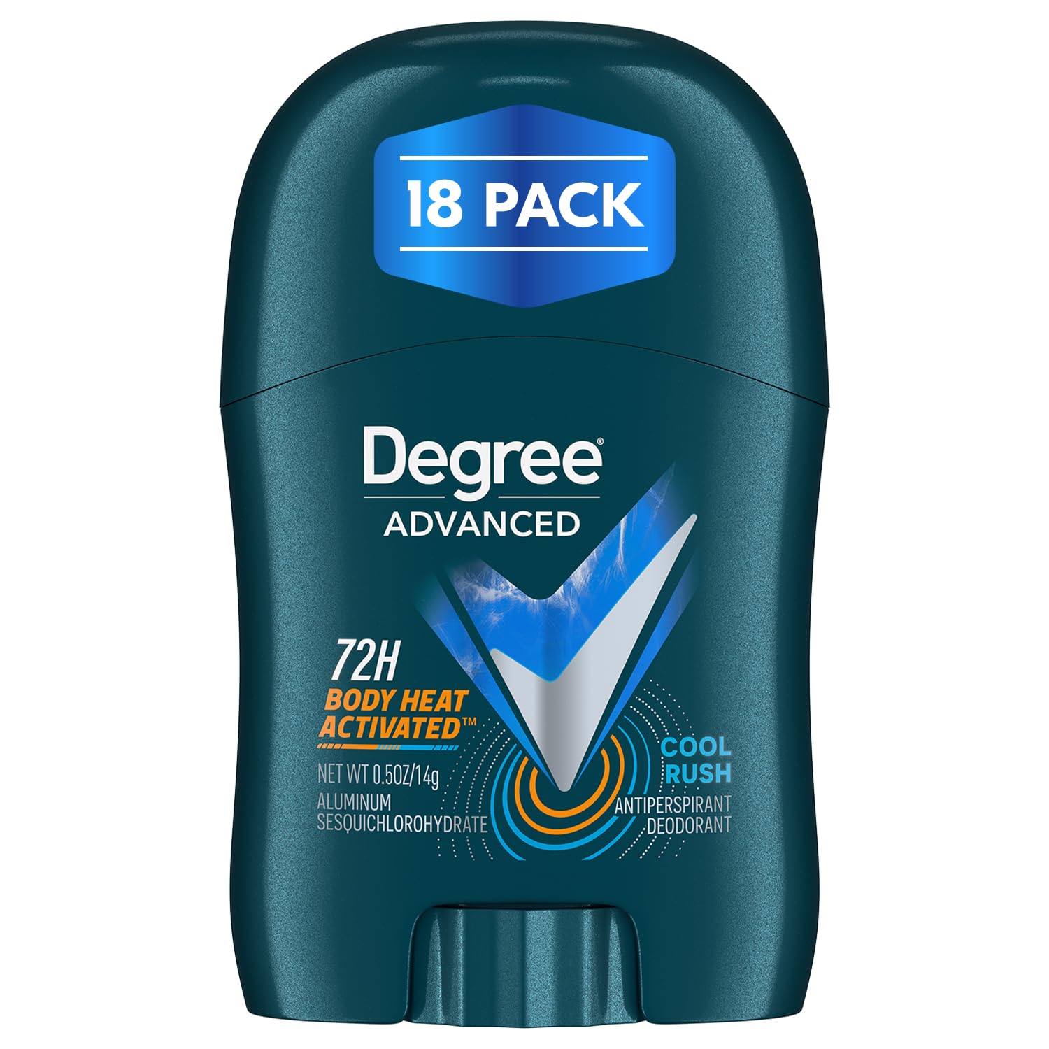 Degree desodorante para hombres, formato mini, ideal para viajes.