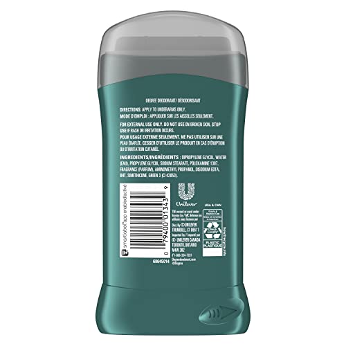 Degree Arctic Edge pack de 6 desodorantes para uso diario
