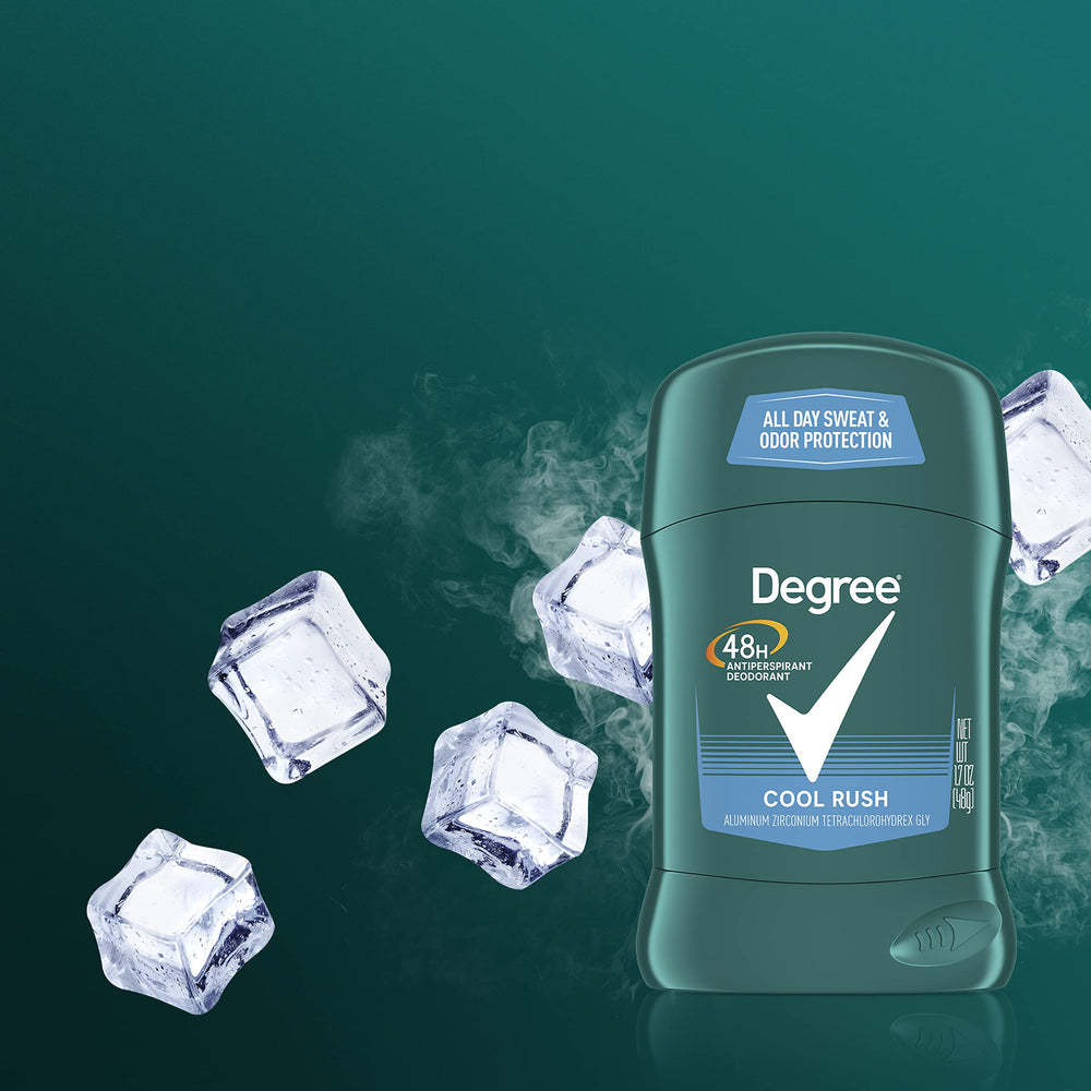Degree Men Cool Rush aroma frío sensación fresca durante el día