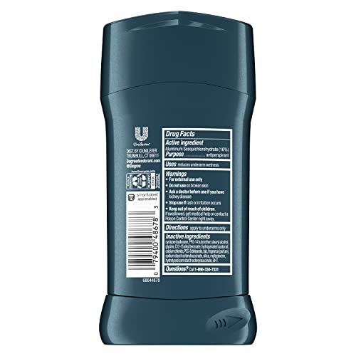 Degree Hombre Sage Ocean Mist desodorante: notas marinas que duran