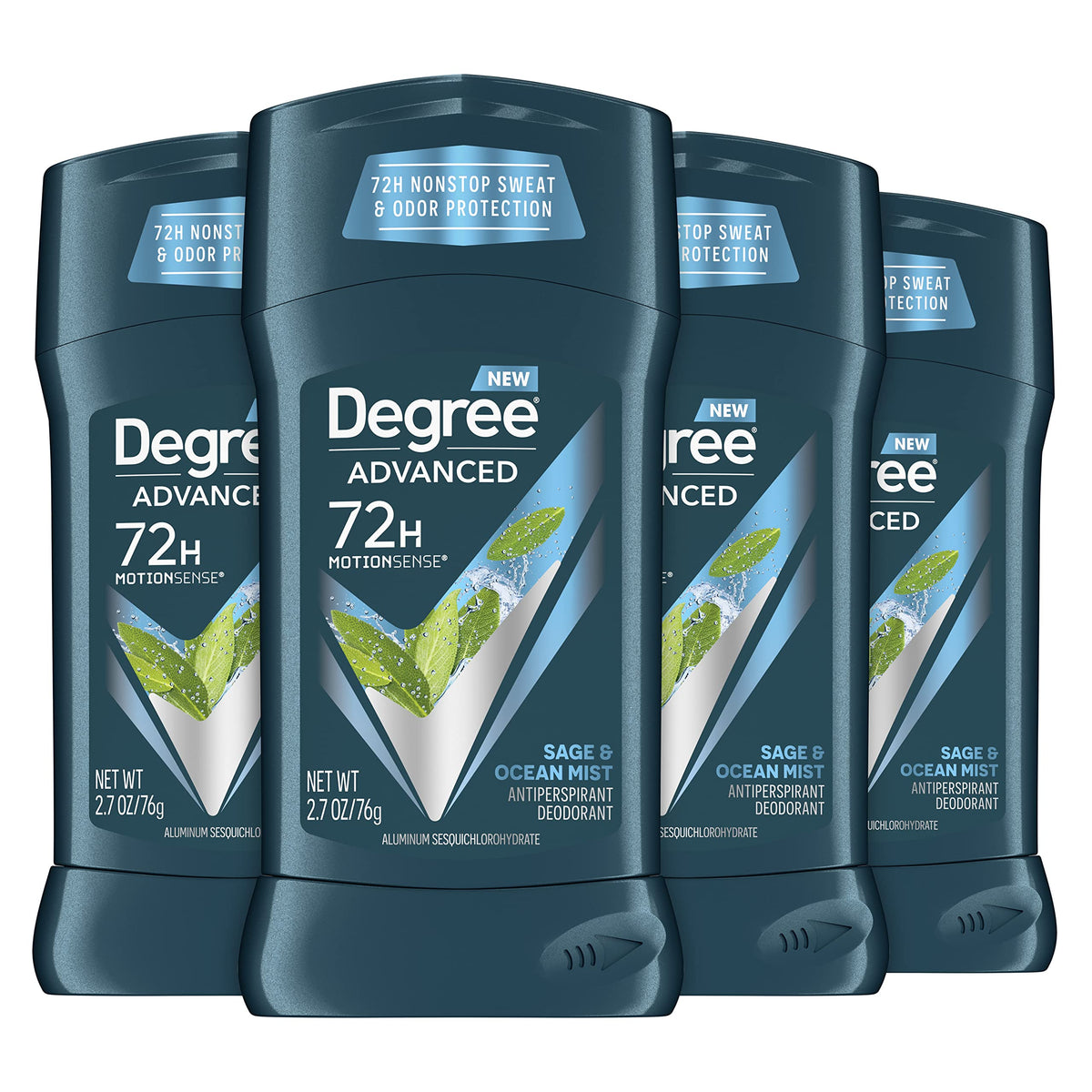 Degree Hombre Sage Ocean Mist desodorante: aplicación suave para todo el día