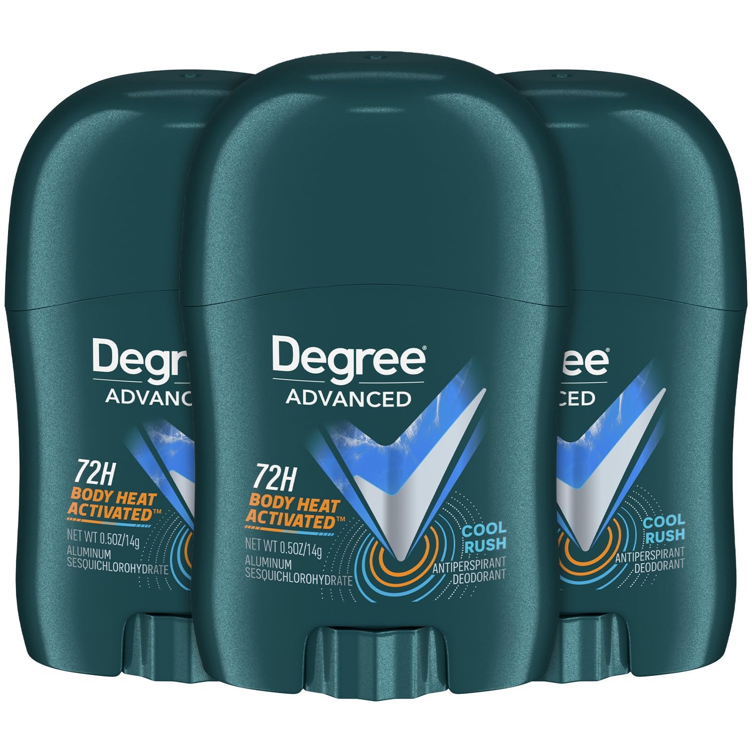 Degree Hombres desodorante mini para viaje, protección 72 h en barra.