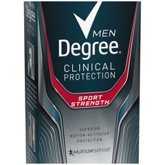 Degree Men desodorante en barra, textura cremosa para aplicar suavemente.