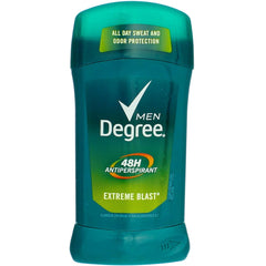 Degree Men Extreme Blast barra invisible para uso diario sin manchas
