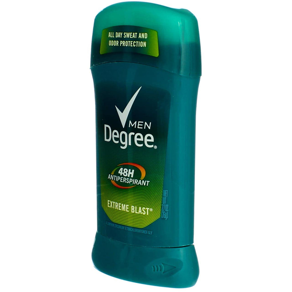 Degree Men Extreme Blast aroma mentolado con menta y manzana para frescura