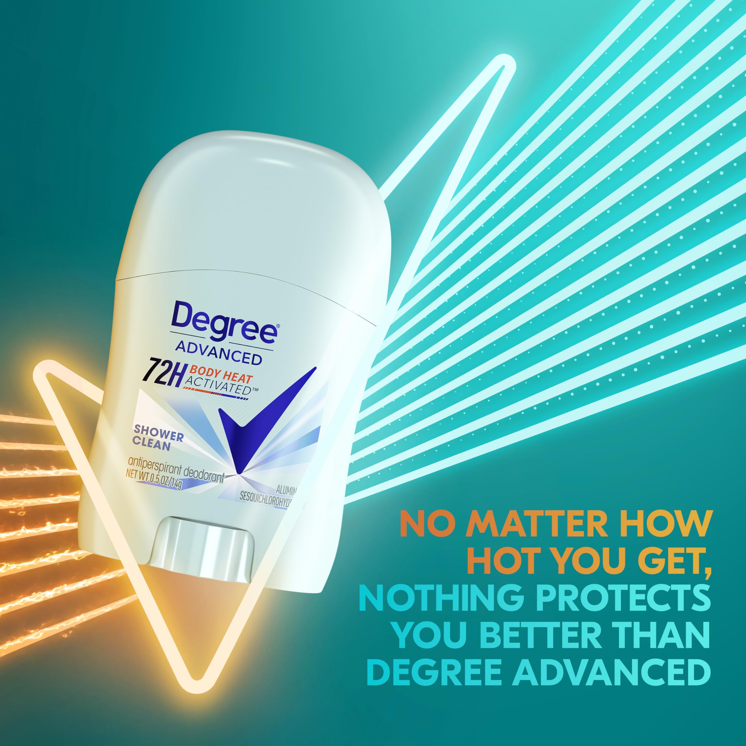 Degree Shower Clean: tecnología de calor corporal que acompaña tus movimientos