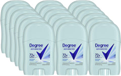 Degree Travel Deodorant Stick demonstrates compact size for on-the-go freshness.