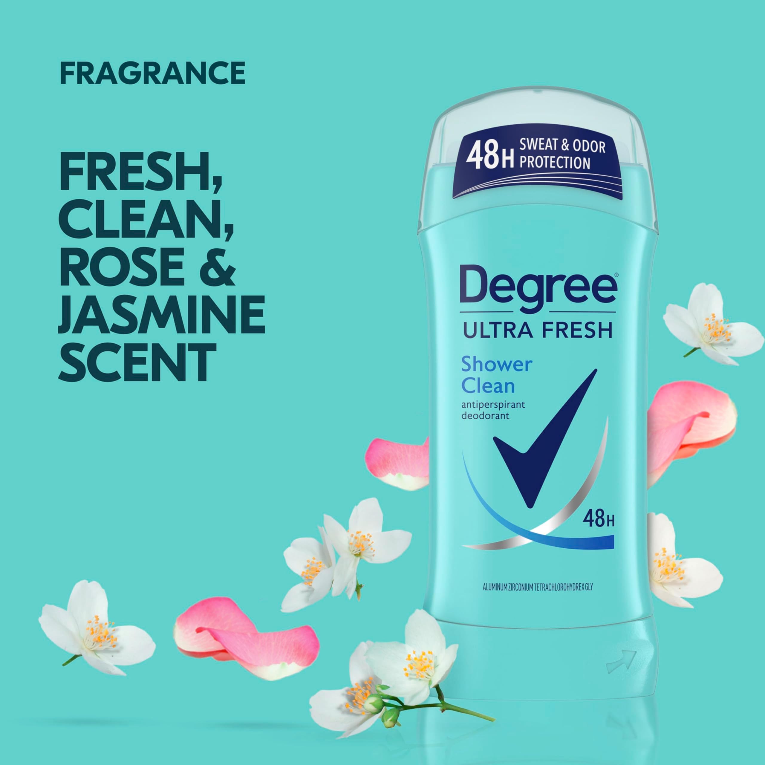 Degree Ultra Fresh protección 48h contra sudor y olor para mujeres.