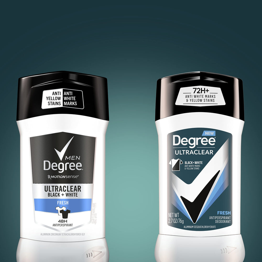 Degree Ultraclear Fresh diseño pensado para hombres, uso diario.