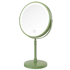 DEIOVWXS Espejo iluminado 1x para ver detalles del rostro con claridad