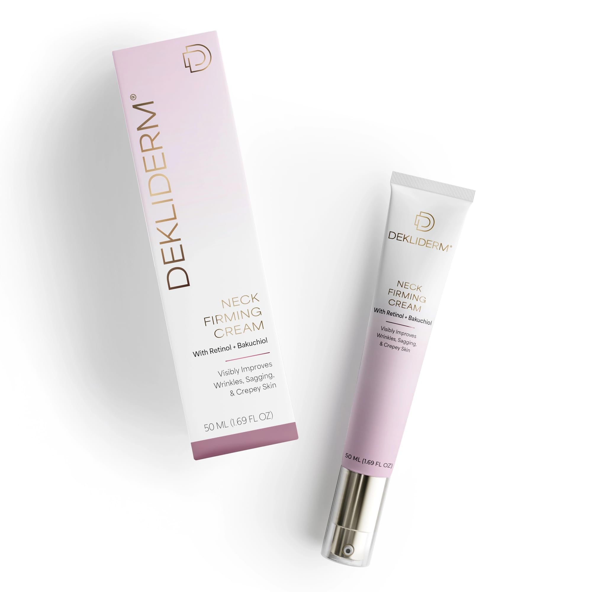 DEKLIDERM crema cuello envase: presentación clara y uso cómodo.