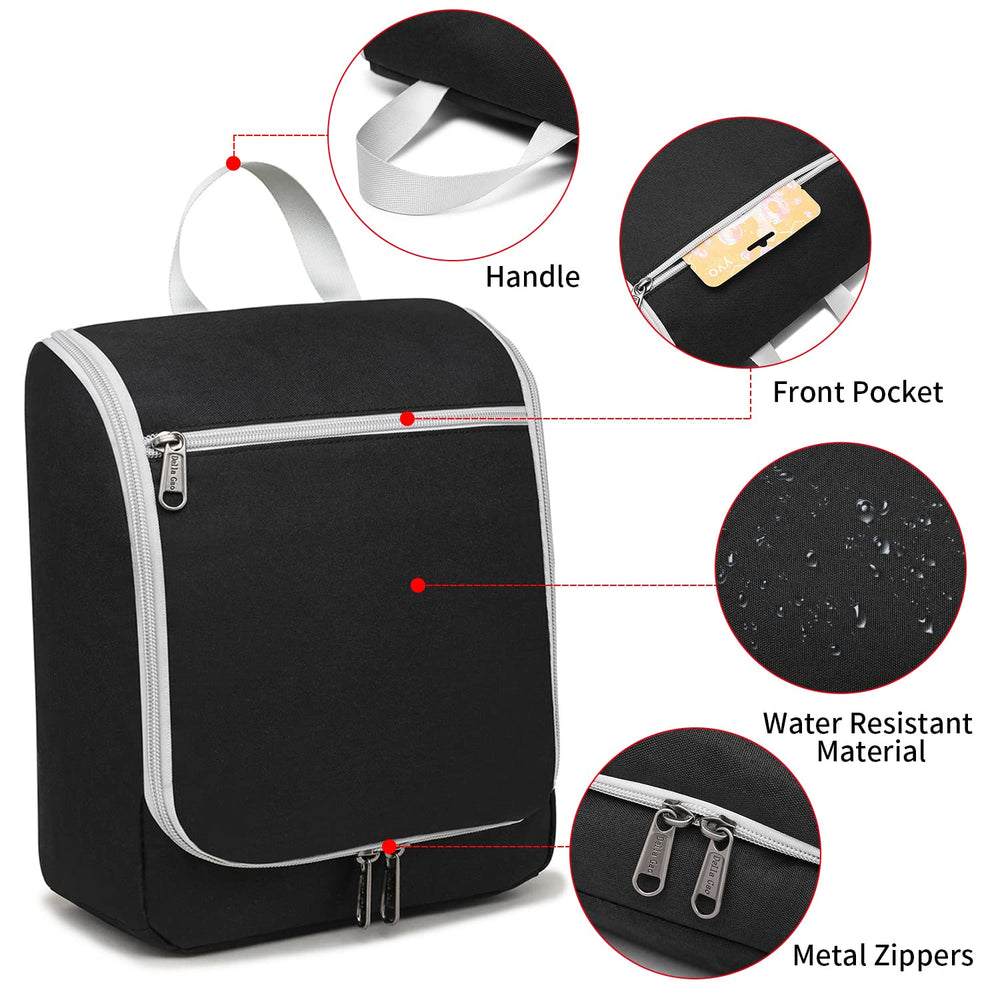 La bolsa Della Gao de uso multipropósito funciona como neceser, maquillaje o baño.