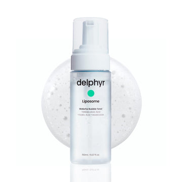 delphyr burbujas hidratantes en la espuma facial elevan la hidratación