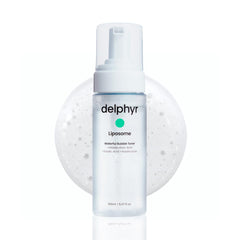 delphyr burbujas hidratantes en la espuma facial elevan la hidratación