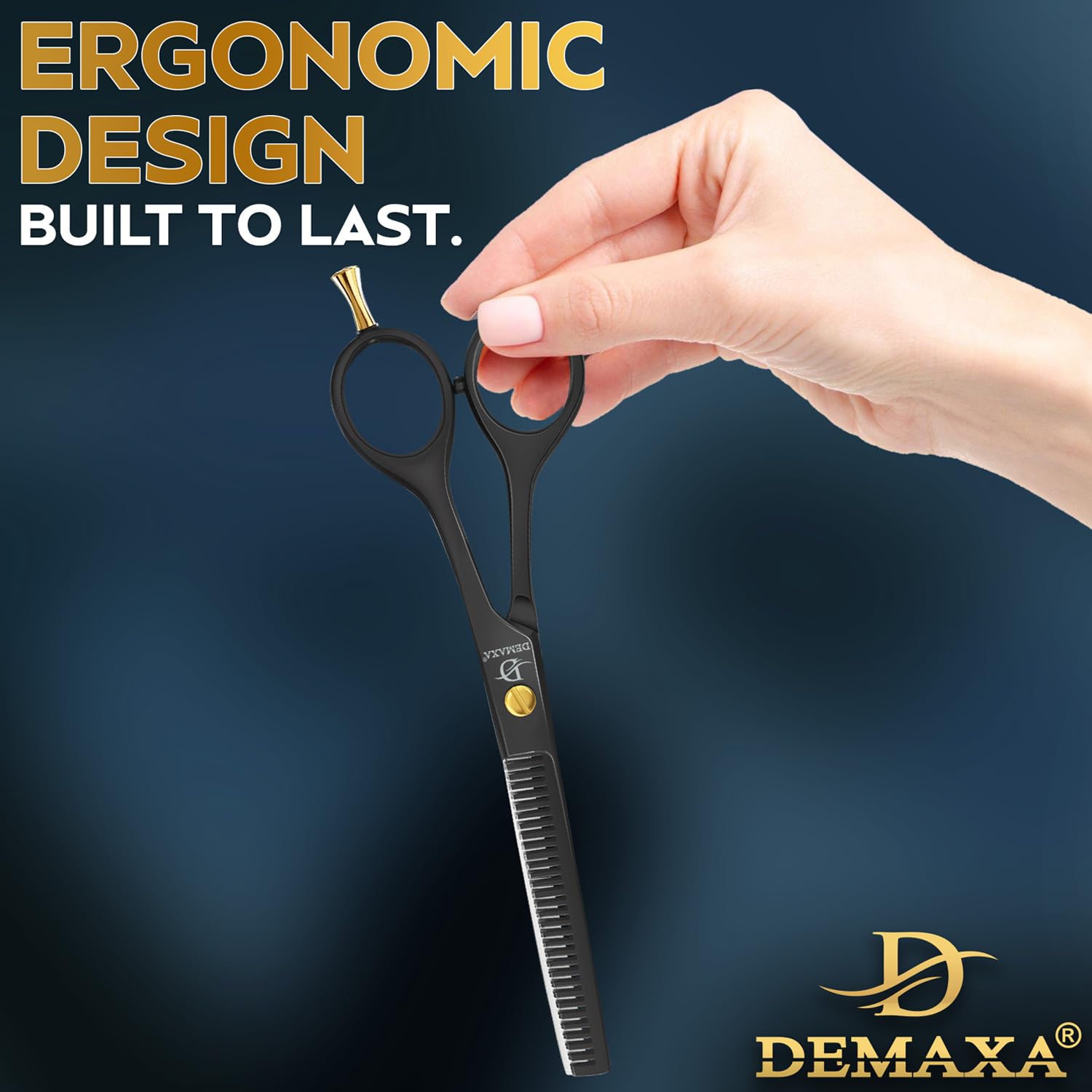 DEMAXA tijeras-acero-alto-carbono-duraderas: resistencia y filo que perduran.