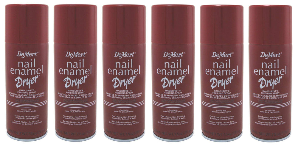 Demert Spray Secado Esmalte, secado rápido y acabado sin manchas.